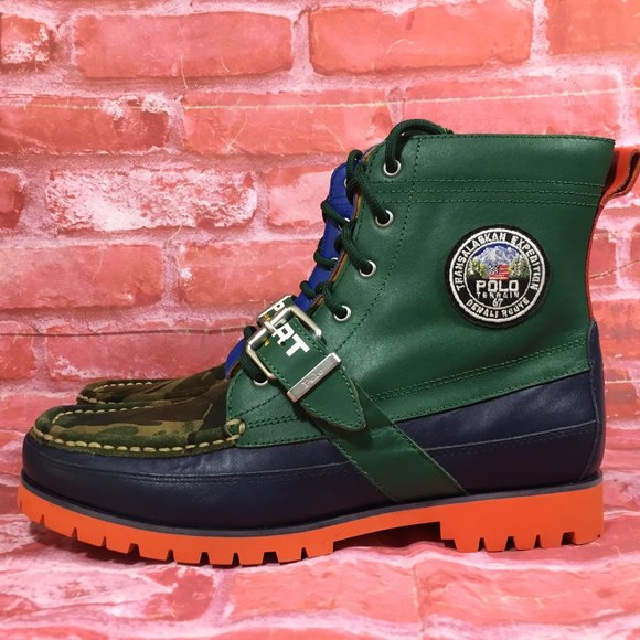 COPY - POLO SPORT RALPH LAUREN RANGER BOOTS GREEN NAVY main image 8